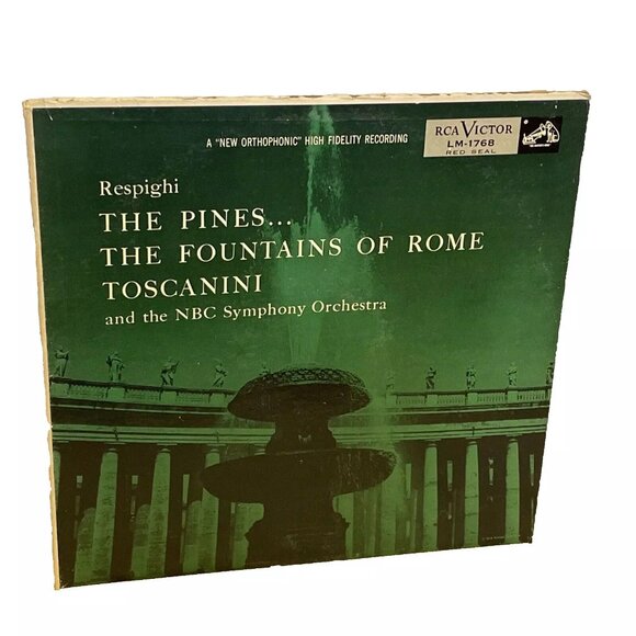Pines Of Rome Fountains Of Rome (Vinyl, 1955) RCA Victor Red Seal LM 1768 VG+ LP - Picture 1 of 8